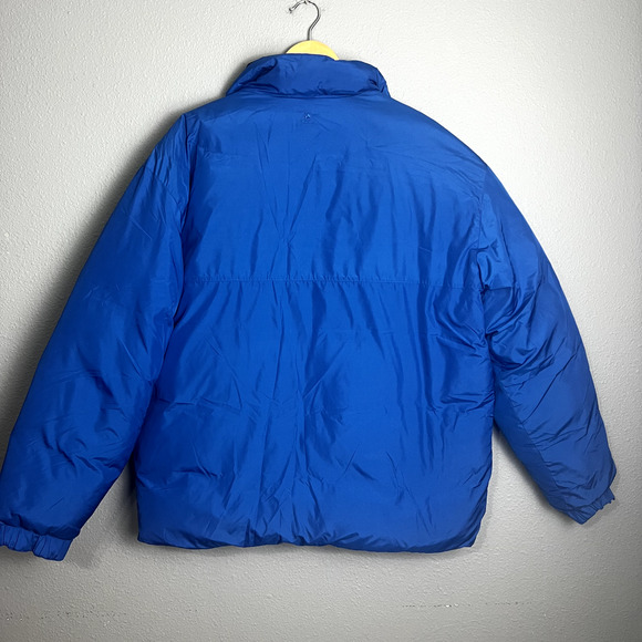 Vintage Y2K Old Navy Size XL Outerwear Down Filled Reversible Puffer Jacket Coat - Picture 2 of 9